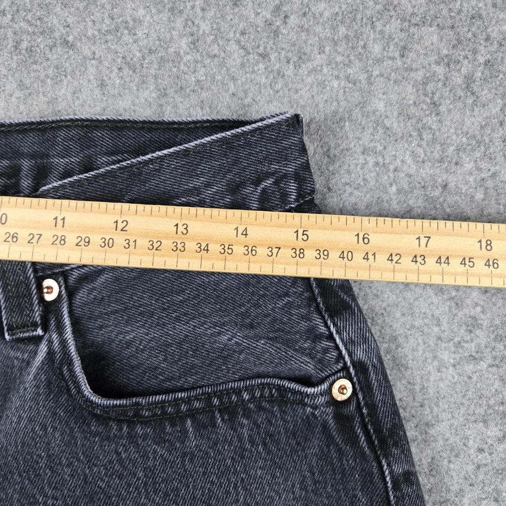 Levi 501 Jeans Mens 32x30 Black Straight Fit Button Fly Denim Pants Classic Y2k